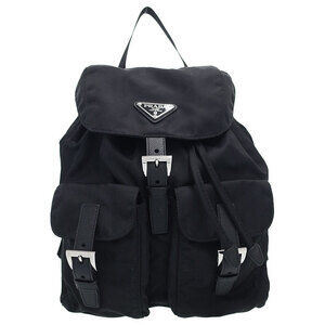 Prada two pocket Backpack Black
